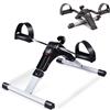 LTPRTZ Mini cyclette da casa - Attrezzo per l'allenamento delle gambe - Allenamento a domicilio - Resistenza regolabile - 50 x 36 x 22,5 cm - Nero