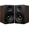 LTPRTZ Altoparlanti a colonna - Sistema stereo - Ascolto della musica - Amplificatore integrato - Driver da 5 pollici - Noce