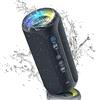 LTPRTZ Altoparlante portatile - Cassa Bluetooth - Ideale per riprodurre musica durante feste - Potenza di 40W - Autonomia di 30 ore - Colore: nero