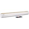 LTPRTZ Soundbar - Altoparlante per la casa - Migliora il suono della TV - Potenza di 200W - 85,5 cm - Bianco, legno