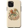 Fantasy Bookish Realm Custodia per iPhone 11 Pro Leggi Pericolosamente Dragon Book Lover Fantasy Reader