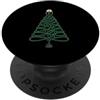 Nurse Christmas Gifts & Apparel Albero di Natale Stetoscopio Infermiera Cap Holiday PopSockets PopGrip Adesivo