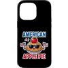 American Apple Pie 4th of July Shirt For Custodia per iPhone 14 Pro Max Camicia carina americana come torta di mele per uomini, donne e bambini