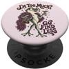 Great Woman Studio Funny Frog I'm Too Much Go Find Less PopSockets PopGrip Adesivo