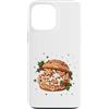 Merch di Amazon Custodia per iPhone 13 Pro Max Hamburger di pan di zenzero natalizio con biscotti