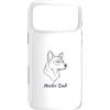 Herding Breed Tees Custodia per iPhone 17 Pro Max Heeler Dad Line Art Proprietario australiano di cane bovino