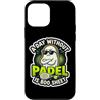 A Day Without Padel is Boo Sheet Funny G Custodia per iPhone 12 mini A Day Without Padel is Boo Foglio Divertente Ghost Player Amante