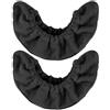 Dolvitrny Per Polar Fleece Ice Skate Covers Medium Soft Protector per | Grande design da 21 cm per pattini per adulti, tessuto resistente, protegge da polvere e detriti, coppia inclusa