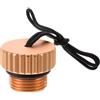 BESTYASH Cappuccio Protettivo per Regolatore Din da Immersione in Alluminio oro | Compatibilità, Installazione Semplice e Formato Portatile, Protezione Antiurto per Connettore Din