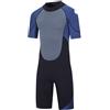 UDHSNJZG Combinaisons De PlongéE Muta da sub monopezzo uomo 2 mm e 3 con protezione termica, manica corta, for nuoto, surf, snorkeling