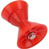 Syrisora Assemblea del rullo del rimorchio della barca 0.5 albero 5 largo | Elastomero in poliuretano termoplastico, adatto per staffa di supporto da 7,6 cm, assorbe gli urti stradali