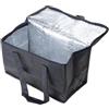 Wiffe Grande borsa termica per il pranzo da picnic, colore nero | Borsa termica portatile per alimenti, borsa termica per il pranzo, borsa termica per picnic