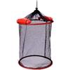 EfforPrac Gabbia da pesca in nylon con boa portatile 25x60cm | Dimensioni compatte da 25 x 30 cm, boa integrata, rete in nylon resistente, facile da piegare, uso in acqua dolce