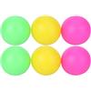Vroomoto Palloni da Spiaggia in PVC, Set da 6 Pezzi, Giocattoli di | Materiale PVC, Accessori per Racchette da Spiaggia, Uso Giocattolo per Gatti, Giochi di società, Uso Decorativo, Tre