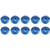 Gdfnmogo Cuffia per tappo superiore 28,6 mm 31,8 mm OD 10 pezzi Set cuffie per top | Compatibile con MTB e bici da strada, forcella standard da 28,6 mm, attacco sicuro del stelo