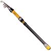 Fxzqgnh Canna da Pesca Telescopica Rigida, Canna singola 1,8 m | Componenti in plastica, Canna da , Battute di Pesca, Per Pescatori Sportivi