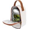 Generic Borsa termica per il pranzo, da donna, per riporre barattoli | Borsa per il pranzo per adulti, riutilizzabile, con manico, per donna, uomo, ragazza, ragazzi, adolescenti, ufficio, picnic
