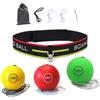 Generico Testa con palla da boxe, Palla con testa da boxe Palla da riflessa a | Elastico Articoli per l'allenamento di boxe per principianti, avanzati, appassionati