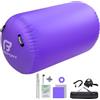 FBSPORT Tappetino gonfiabile da ginnastica con rullo ad aria, 120 cm