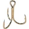 Volkien Soul Karna 4X Ami Tripli Mare Rinforzati - Ami Treppiedi ad alta resistenza per esche da pesca in mare - Amo corto, 3 Ardons affilati, finitura stagnata anticorrosione - Diverse misure