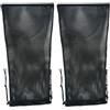 Cabilock 2 Pezzi Sacca a Rete Coulisse Spaziosa, per Snorkeling Nylon, Nero | Attrezzatura Subacquea e Maschere da Nuoto, Struttura a Rete, Scuoti Sabbia, Uso Sport Acquatici
