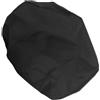 JECOMPRIS Copertura per Cestino Bici Elettrica, Nera, 54x47x0,1cm | Tela Resistente, Fascia Elastica Regolabile, Protezione, per Cestello Anteriore e Accessorio Bici
