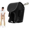 Generic Borsa per palline da golf Organizzatore per palline da golf con portachiavi | Attrezzatura da golf leggera e resistente all'acqua, per uomini e donne, da viaggio, campo di guida, pratica