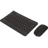 Domary Combo Tastiera e Mouse Wireless, Doppia modalità da 10 Pollici | Tasti Interruttore a Forbice, connettività BT 5.0 e 2.4G, DPI Regolabile a 3 Livelli, per Tablet Laptop IOS