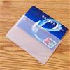 Domary Portacarte Trasparente in PVC Verticale Custodia Protettiva per | PVC Impermeabile, Superficie Satinata Opaca, Adatto per Carte di Credito, Inserimento a Scorrimento Facile, Portafoglio da