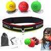 Generico Testa con palla da boxe, Palla con testa da boxe Supporti per la formazione | Elastico Articoli per l'allenamento di boxe per principianti, avanzati, appassiona