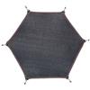 Generic Parasole per trampolino protezione UV rotonda impermeabile facile | Protezione Solare Trampolino Ombreggiatura Copertura Parasole Accessori Per Bambini Cortile Giardino Esterno Primavera