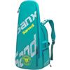 EfforPrac Zaino da tennis per racchette da badminton con scomparto per scarpe | Contiene 2 racchette, scarpa indipendente e slot per laptop, poliestere leggero + EVA, protezione termica, comode cinghie