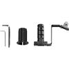 Byeaon Supporto Torcia Bici Manubrio per Action Cam Sport | Portatorcia Bicicletta Per Viaggi su Strada Pendolarismo Quotidiano Notte Mountain Bike Strada Ciclismo e Outdoor