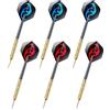 Arcjunys Freccette con punta in metallo, 6 pezzi professionali in acciaio, 14 g, set di freccette professionali per principianti e hobbisti