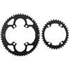 Generico Compatibile con la corona generica da 110 mm BCD 50-54T | Guarnitura ovale a 4 bulloni Double Fit Road 110 BCD