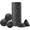 Generic Rullo in schiuma per esercizi, kit di massaggio muscolare per la schiena | Rulli in schiuma, antiscivolo, accessorio sportivo per adulti, yoga, pilates, sollievo dal dolore