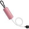 EfforPrac Pompa ad aria USB silenziosa 1W per aerazione acquario | Include tubo dell'aria, pietra a bolle, gancio, kit completo per uso immediato, pesca all'aperto