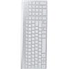 Domary 2.4G Wireless Keyboard and Mouse Combo with Ergonomic Design, 102 | Tasti Click Silenziosi, Telaio in ABS+PC, Connessione Stabile 2.4GHz per PC Laptop Ufficio, Mouse Ottico 800/1000/1200 DPI