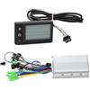 Drawup Kit controller scooter elettrico S866 Display LCD 36V-48V | Velocità in tempo reale, per il livello della batteria, dati di viaggio, retroilluminazione chiara, facile visualizzazione