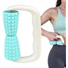 Generic Rullo massaggiatore per gambe con 8 ruote, impugnatura ergonomica | Rulli muscolari del corpo per cosce, glutei, vita, schiena, spalle, collo, pratica yoga