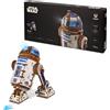 UGEARS Star Wars R2-D2 - Puzzle 3d in Legno, Modellismo da Costruire Adulti, Mod