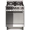 Lofra M66MF-C Cucina Gas 60 cm 4 Fuochi Forno Elettrico Multifunzione 70 L Classe A (60x60x91 cm) colore Acciaio Inox