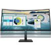 HP 21Y56AT P34hc G4 Monitor Curvo 34'' WQHD 3440x1440 VA 60Hz 5ms USB-C HDMI DisplayPort colore Nero