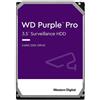 WD Western Digital WD181PURP Purple Pro Disco Rigido Interno 18 TB 7200 Giri-min 512 MB 3.5'' Serial ATA III colore Nero