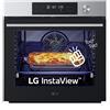 LG WSED7613S InstaView Forno da incasso Multifunzione 76 L Classe A+ Pirolisi EasyClean Air Fry Sous Vide Wi-Fi (59,4x59,2x56,9 cm) colore Nero