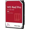 WD Western Digital WD142KFGX HDD Western Digital Red Pro 14 TB 7200 rpm 512 MB Cache SATA III 3.5'' colore Nero