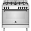 La Germania AMN965EXV24 Cucina 90x60 cm Piano Cottura Gas 5 Fuochi Forno Elettrico 117 L 11 Funzioni Classe A colore Inox