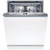 Bosch SMV4EMX71S Serie 4 Lavastoviglie Incasso a Scomparsa Totale 14 coperti Classe B 42 dB Wi-Fi Home Connect (81.5x59.8x55 cm) colore Bianco