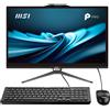 MSI Pro Ap222t 14ma-613eu All-in-one 21.5'' Touchscreen Intel Core I3 8gb Ram 512gb Ssd Nero