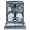 DELONGHI De Longhi L6NP83CSH Lavastoviglie Incasso a Scomparsa Totale 16 coperti Classe C 44 dB 10 programmi Terzo cestello (85x60x55.5 cm) colore Bianco